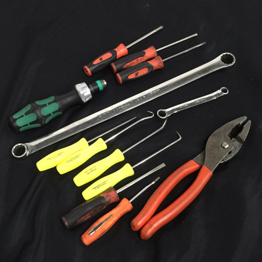 Snap-on 14mm 17mm メガネレンチ 3ASH45B ピックツール 含む 工具 まとめ