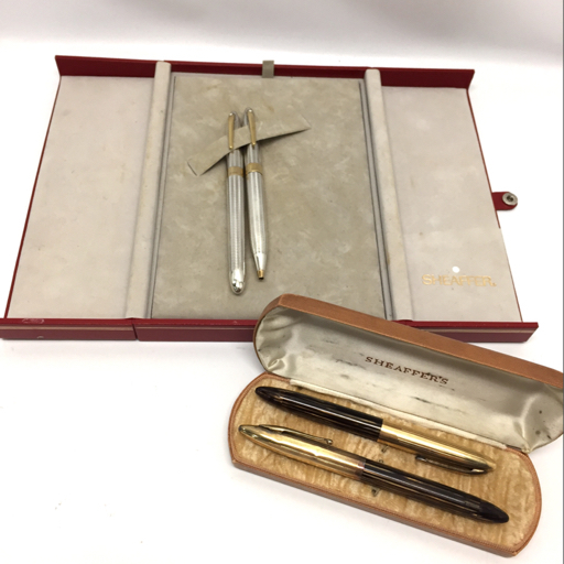 シェーファー 万年筆 ペン先18K 750 ボールペン スターリング 925
